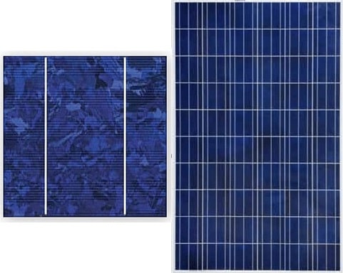 多結晶シリコン太陽電池