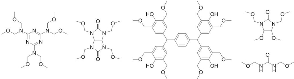 メトキシメチル架橋剤の例