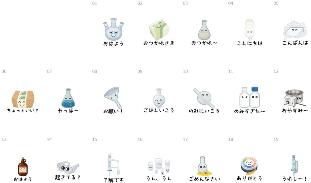実験器具(日常会話)-1