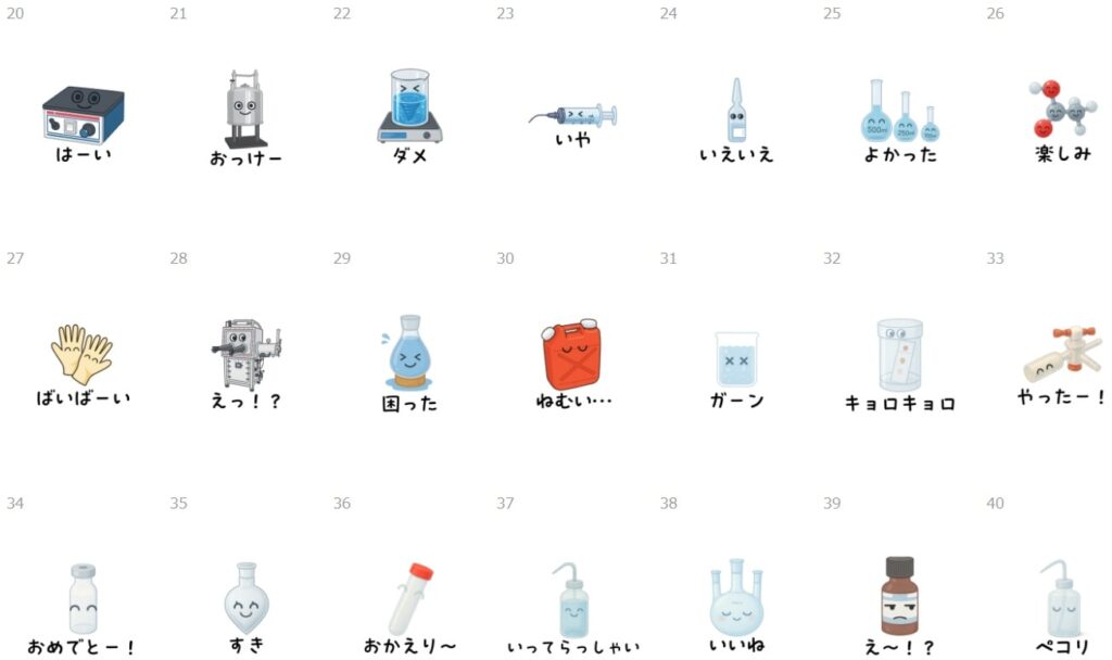 実験器具(日常会話)-2